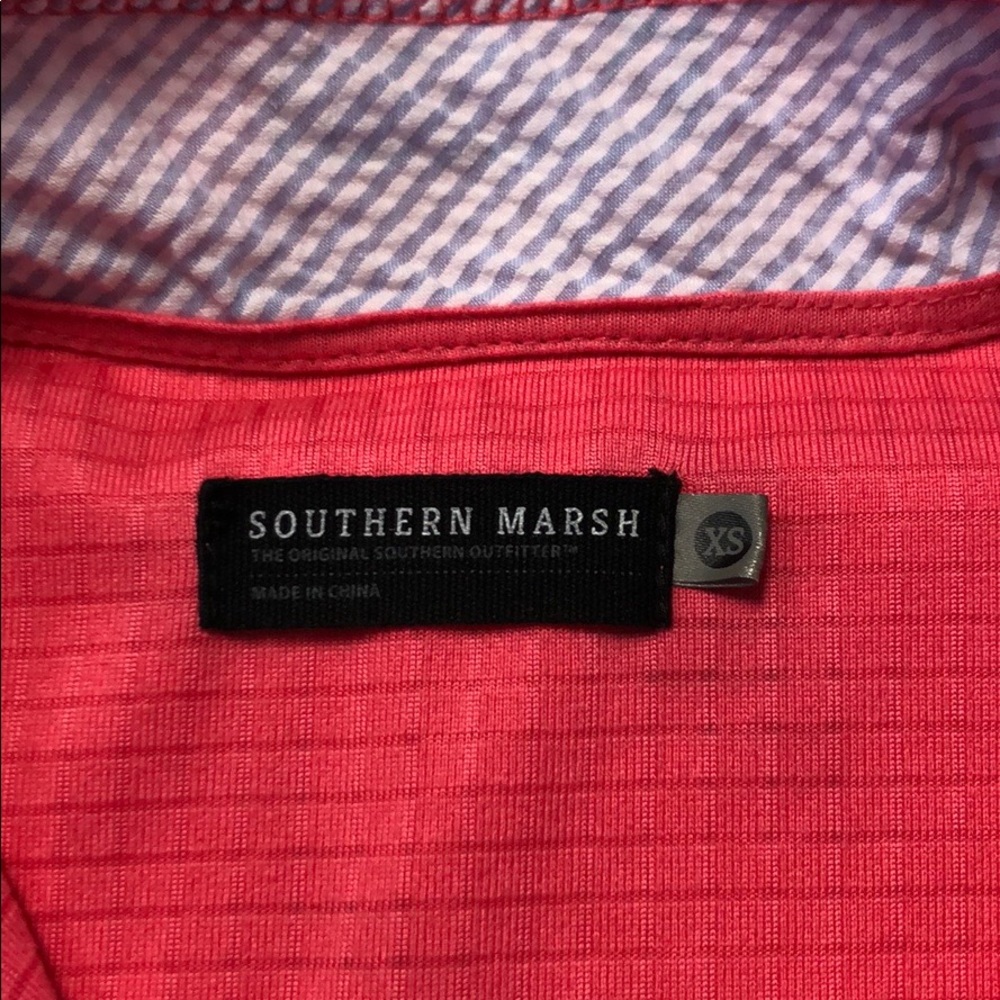 Southern Marsh FieldTec Dune Pullover-Seersucker - Picture 7 of 10